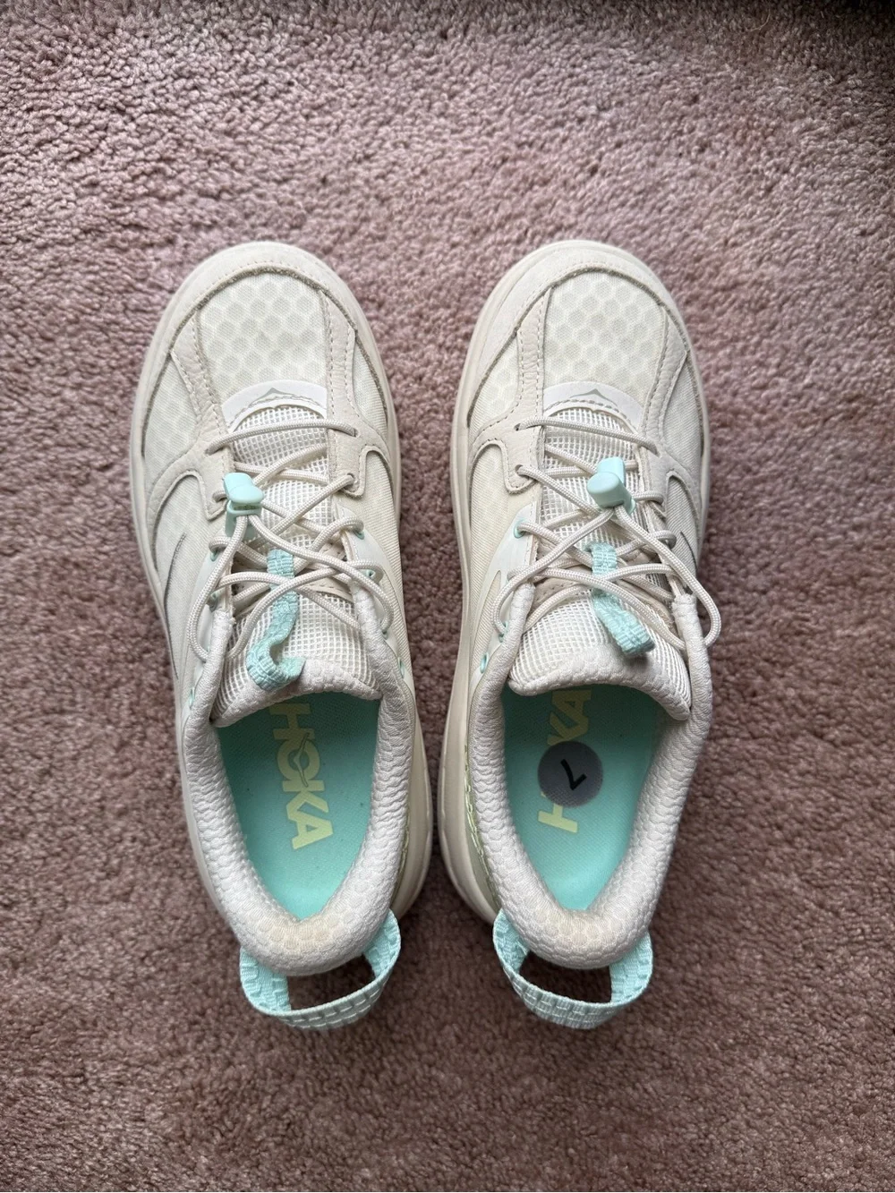 Hoka One One HOKA Bondi B3LS Oat Milk - 1155351-OKT US women size 7